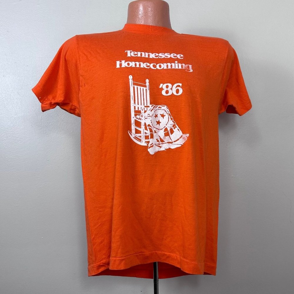 Vintage 1980s Tennessee Homecoming ‘86 T-Shirt, Screen Stars Size Medium